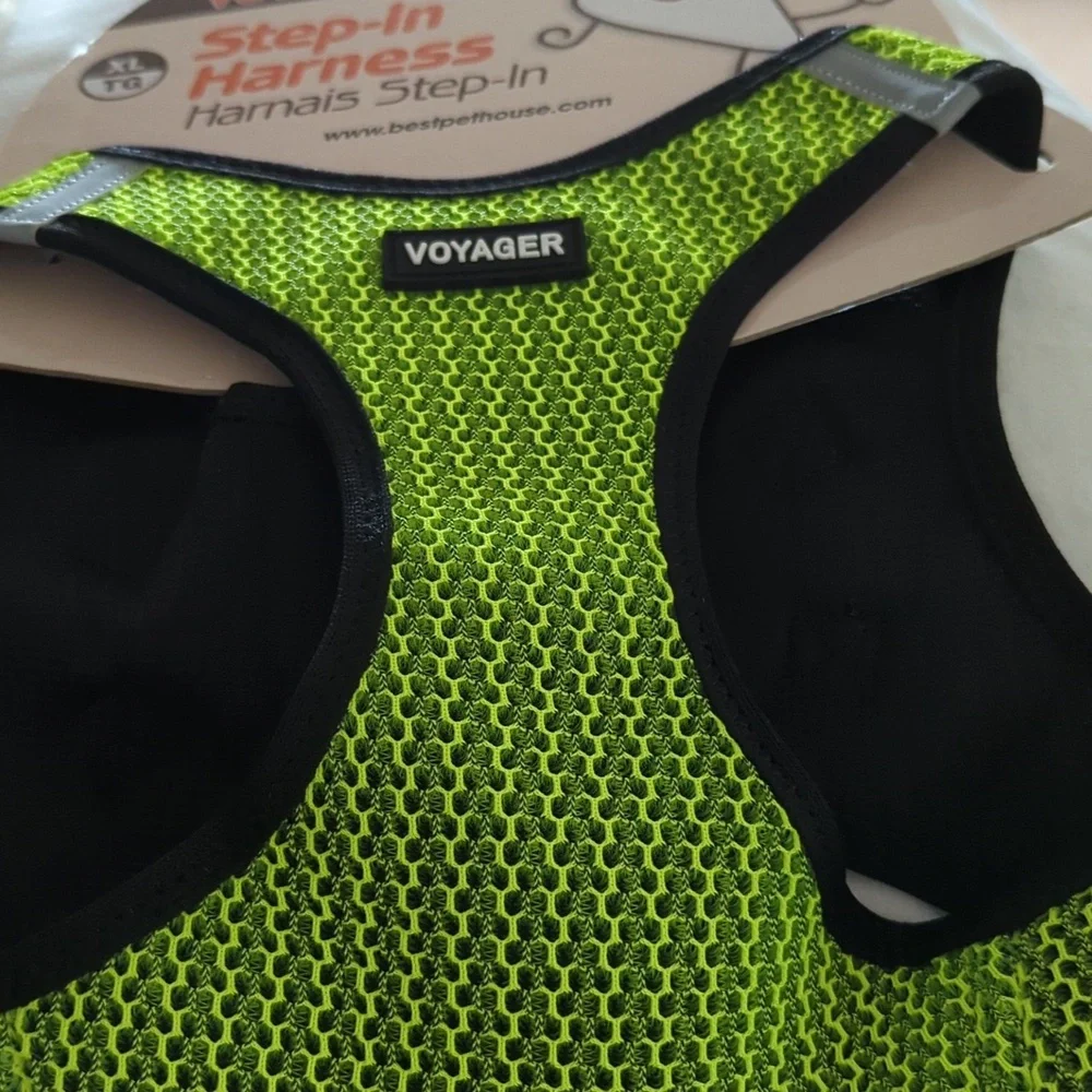 Voyager Lime Green Step In Harness. XL. SALE NWT
